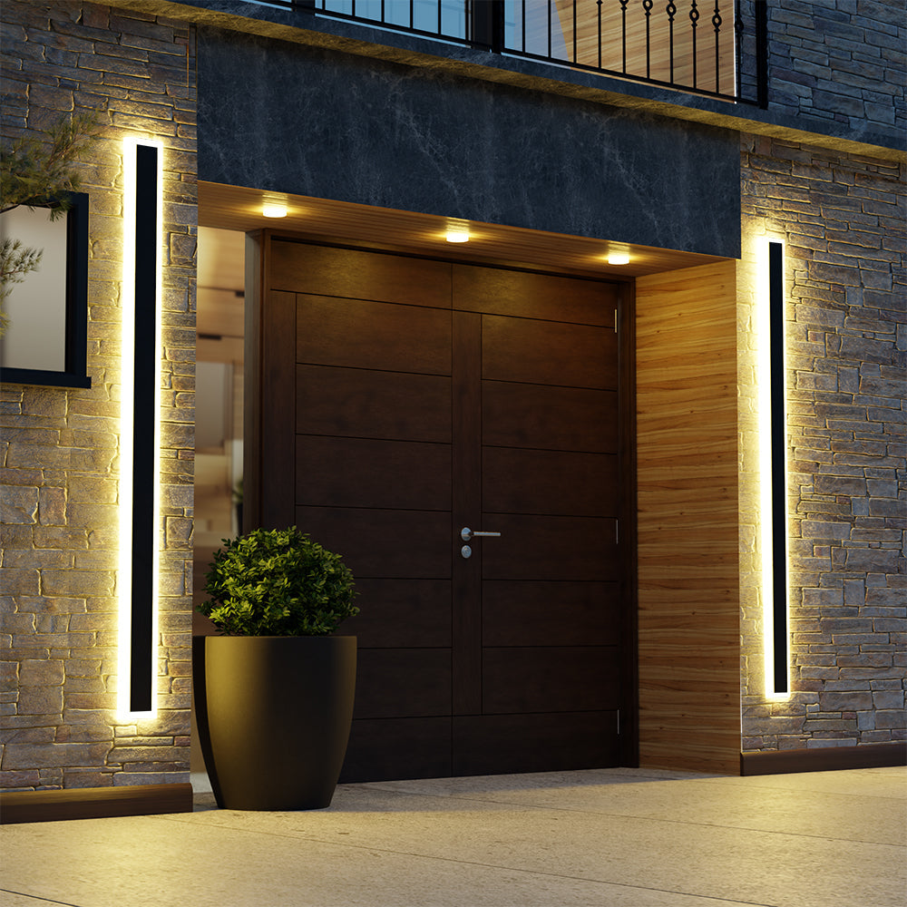 Wall Light – LED Outdoor IP65 Acrylic Panel Linear Design (Vynn)
