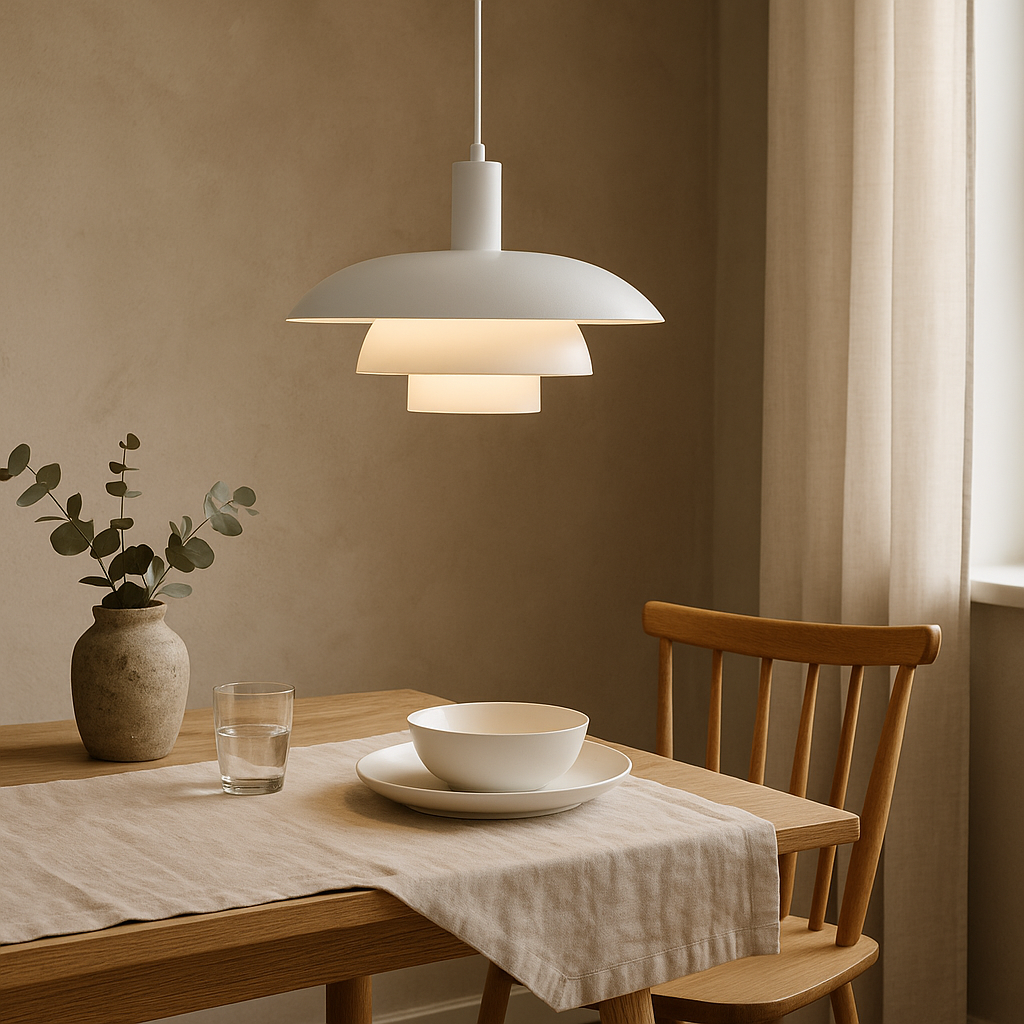 Pendant Light – Scandinavian Danish Style LED Hanging Lamp