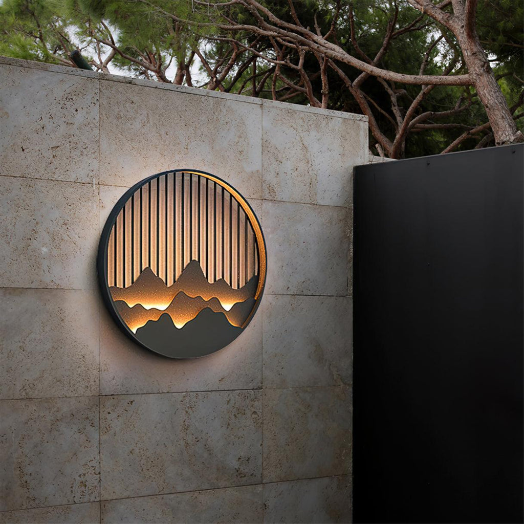 Wall Light – LED Outdoor Mountain Modern Exterior Lamp