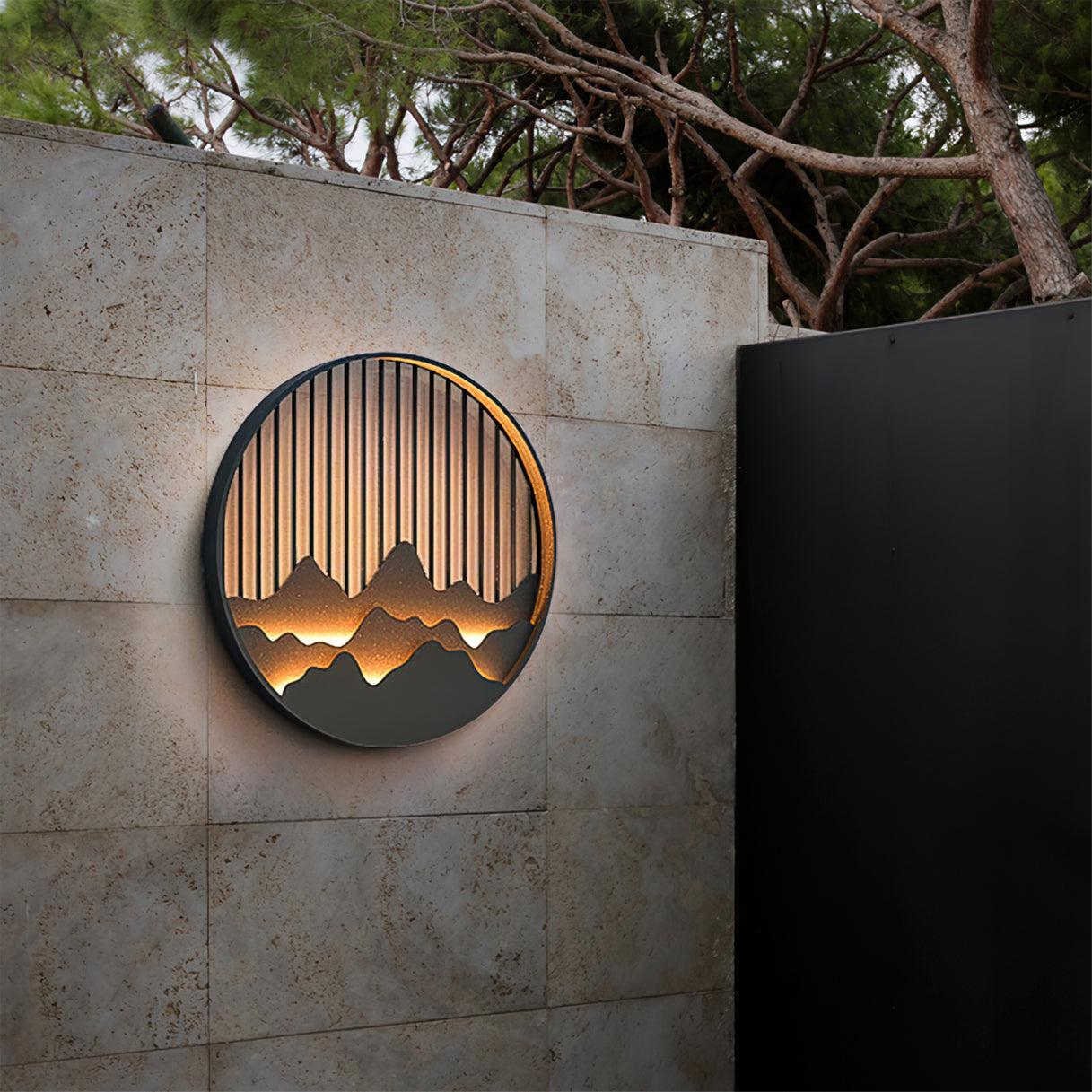 Wall Light – LED Outdoor Mountain Modern Exterior Lamp